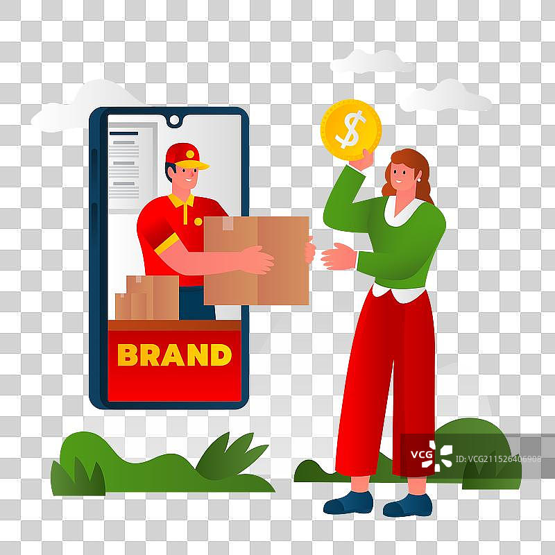 渐变经销商图片素材