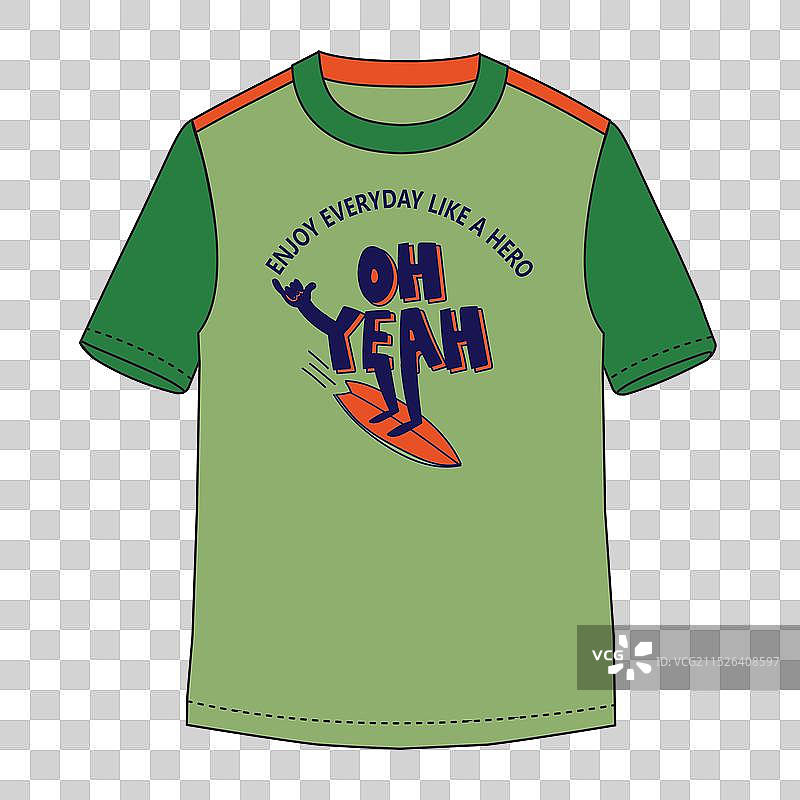 字体排印艺术T恤logo设计图片素材