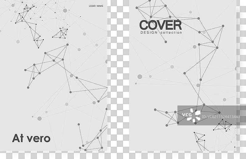 抽象封面构图小册子模板图片素材