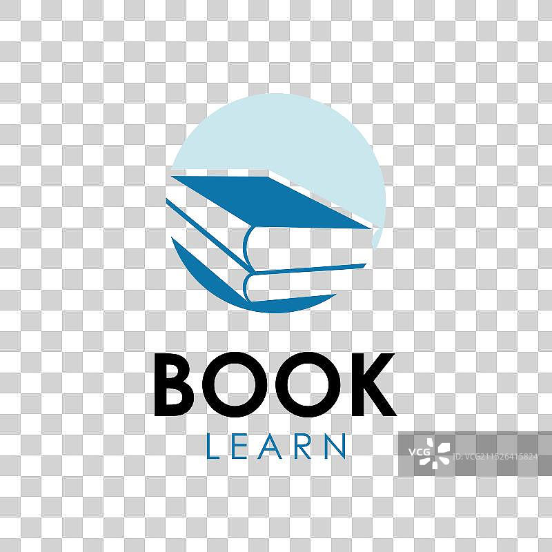 书籍学习Logo模板图片素材