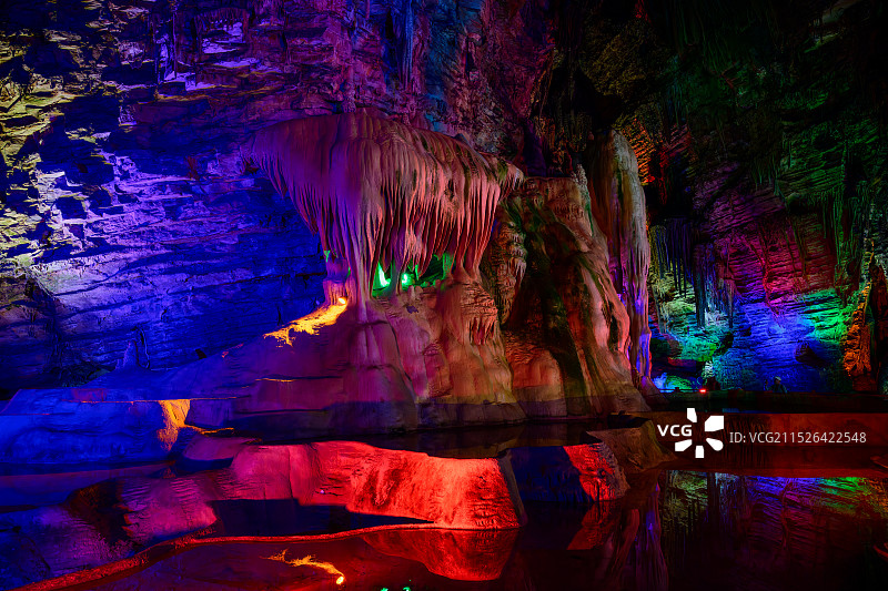 云阳龙缸景区龙洞图片素材