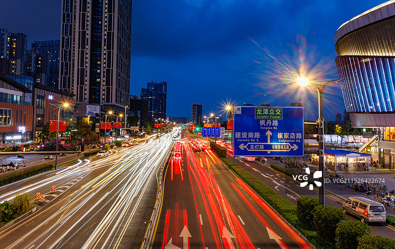 成都东郊之逆流顺流图片素材