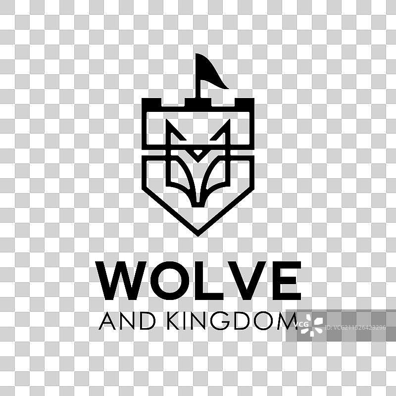 狼Logo模板图片素材