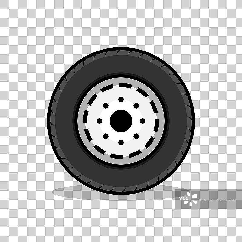 巴士车轮图片素材