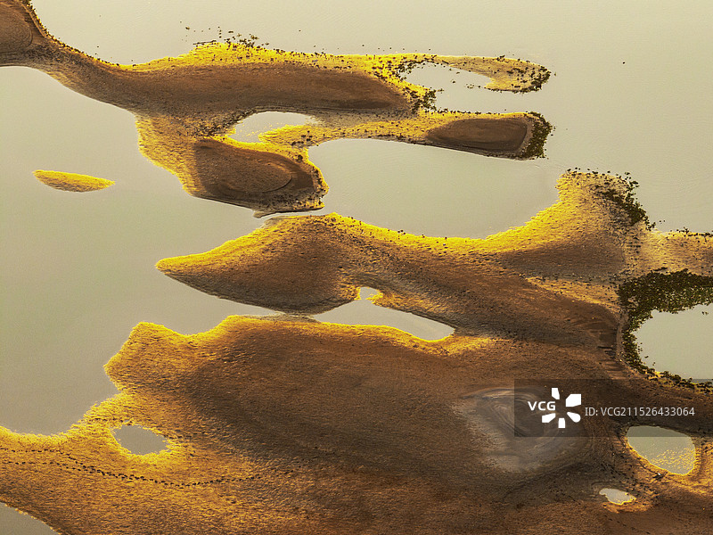 汉口江滩余晖图片素材