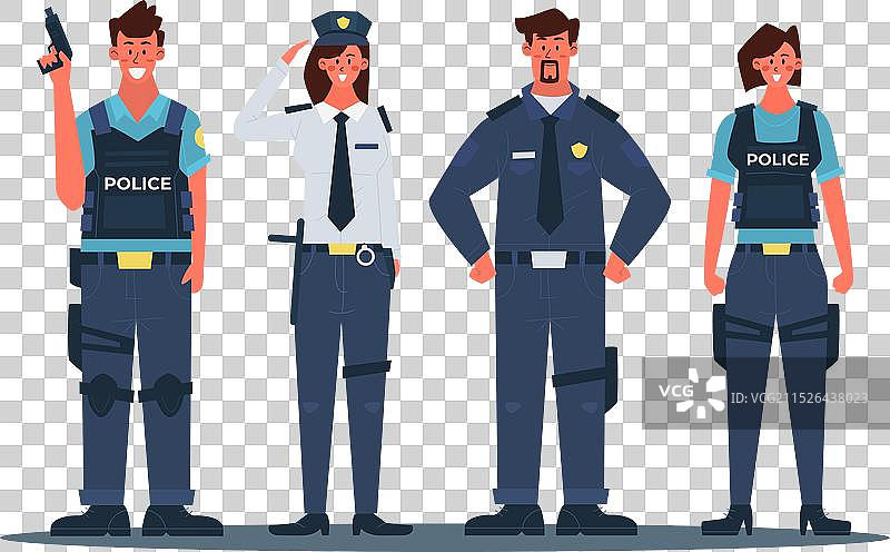 警察系列概念图片素材