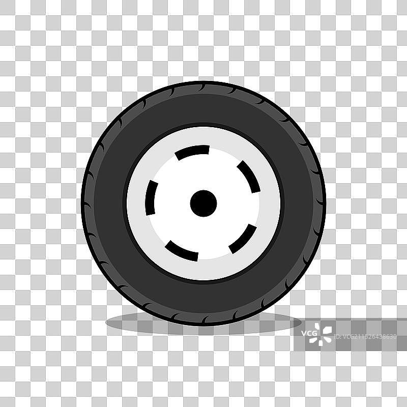 卡车车轮图片素材