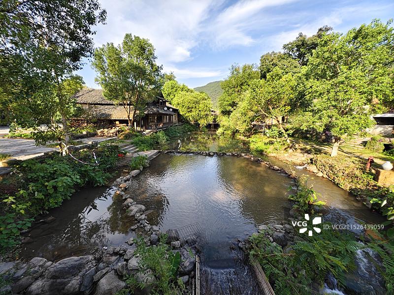 《美丽如画的东漓古村》图片素材