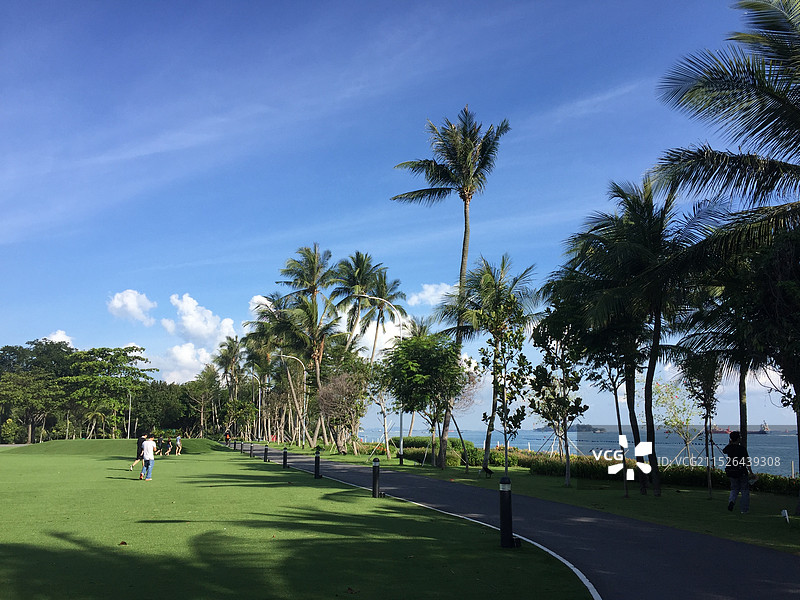 新加坡圣淘沙岛图片素材