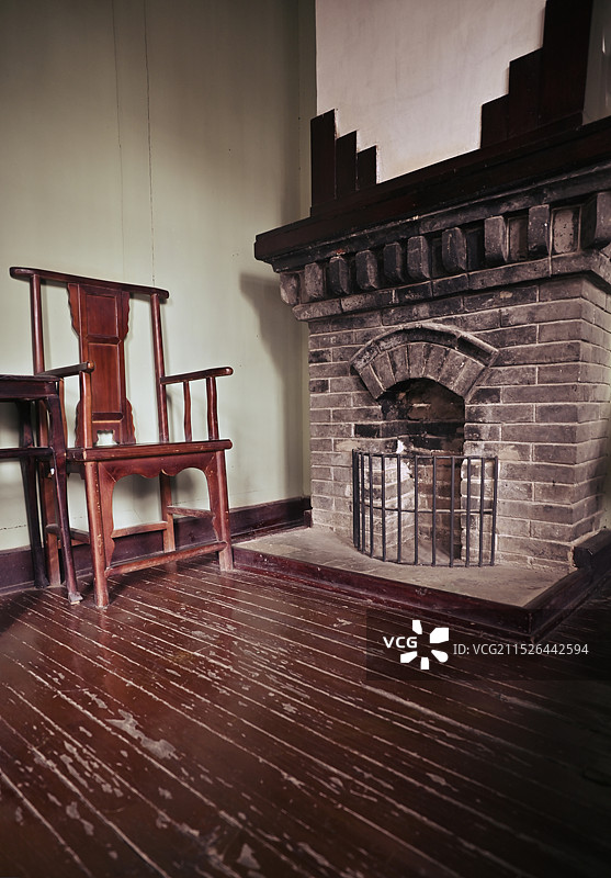 民国壁炉图片素材