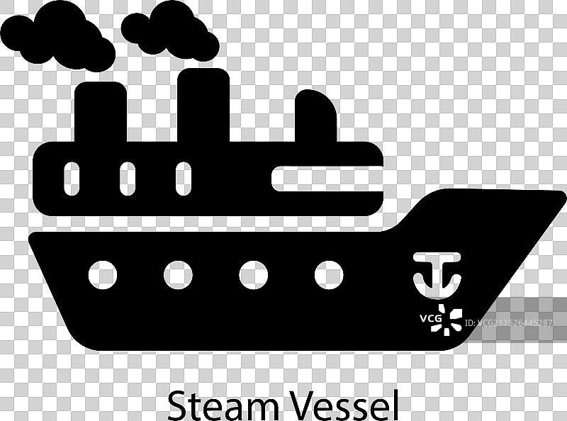 蒸汽船图片素材