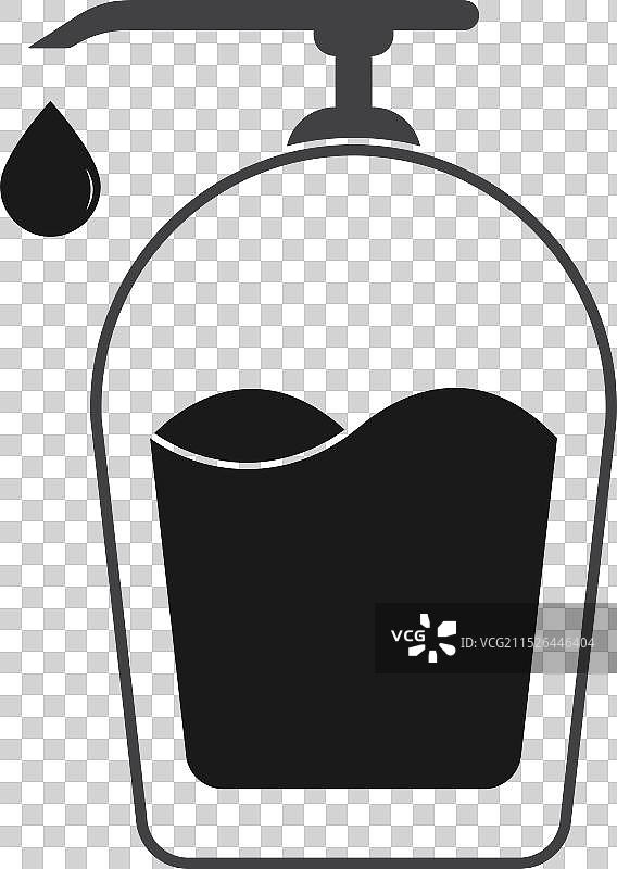 免洗洗手液标识图片素材