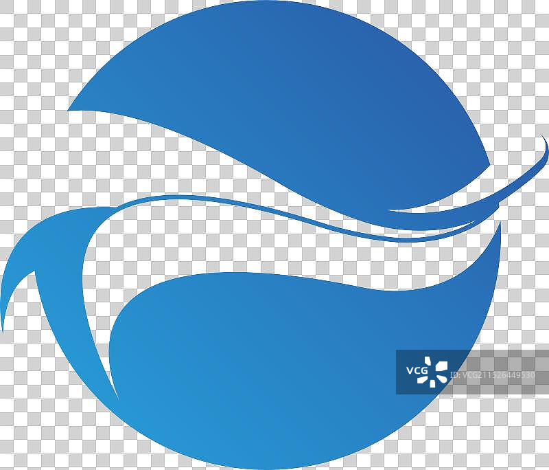 水波logo模板图片素材