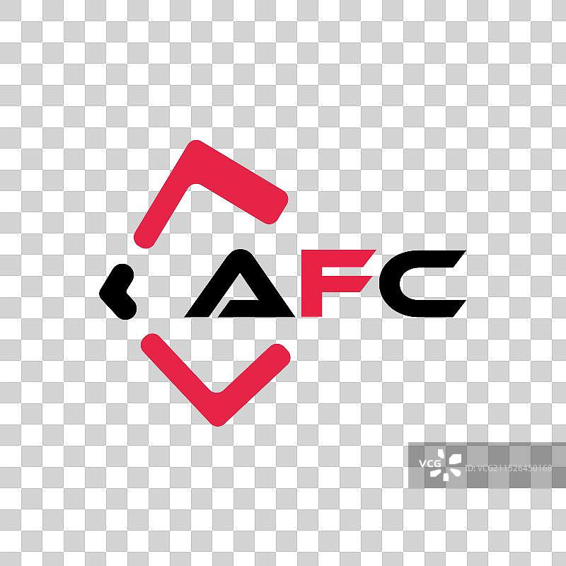 AFB创意简约字母标志图片素材