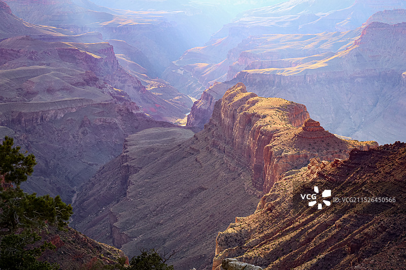 美国亚利桑那州壮丽的峡谷地貌图片素材