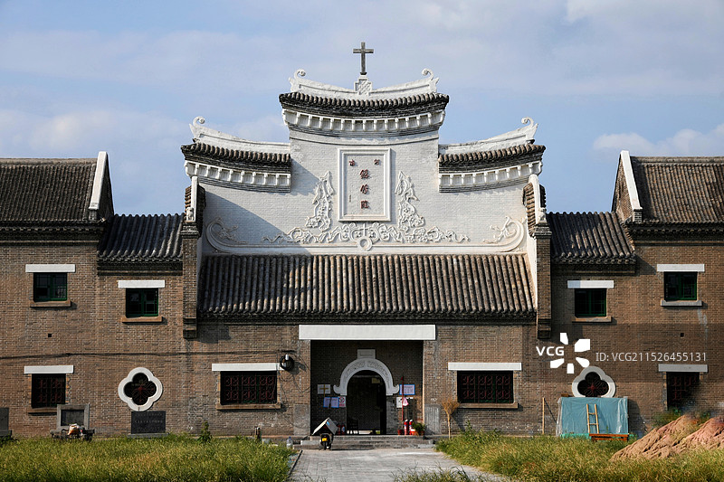 开封天主教河南总修院图片素材