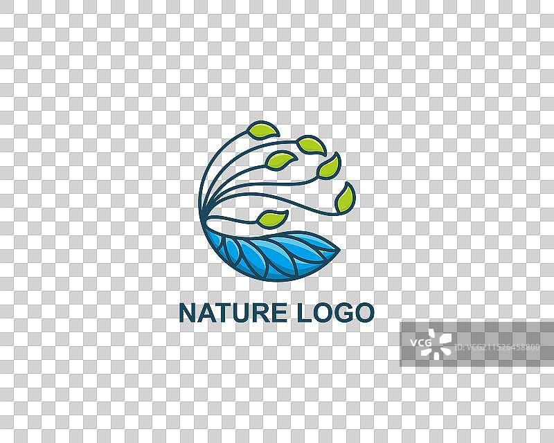 自然植物农业概念标识设计图片素材