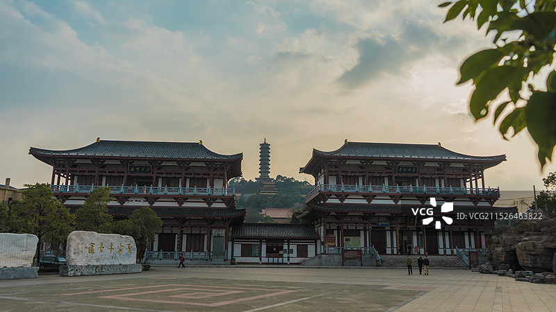 岳阳市圣安寺景区图片素材