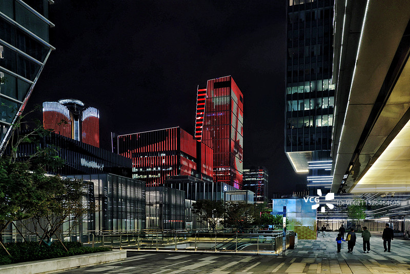 魔都西岸之夜图片素材