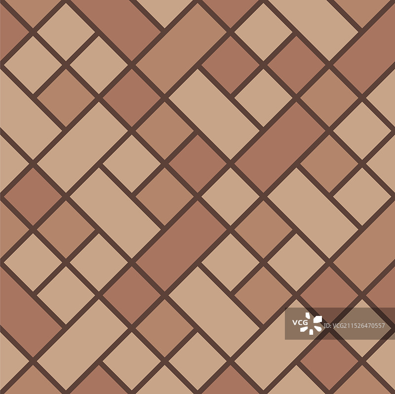 棕色法兰德斯编织路面顶视图案图片素材