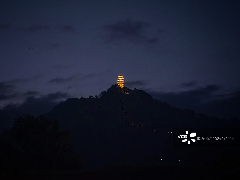 长寿菩提塔图片素材