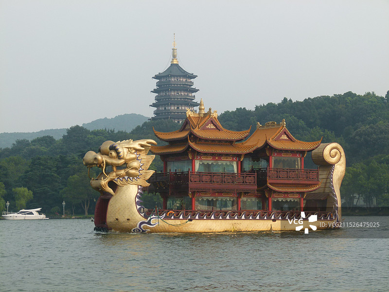 浙江杭州雷峰塔图片素材