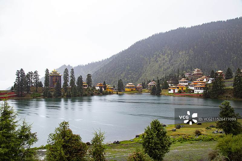 措卡湖风景（一）图片素材