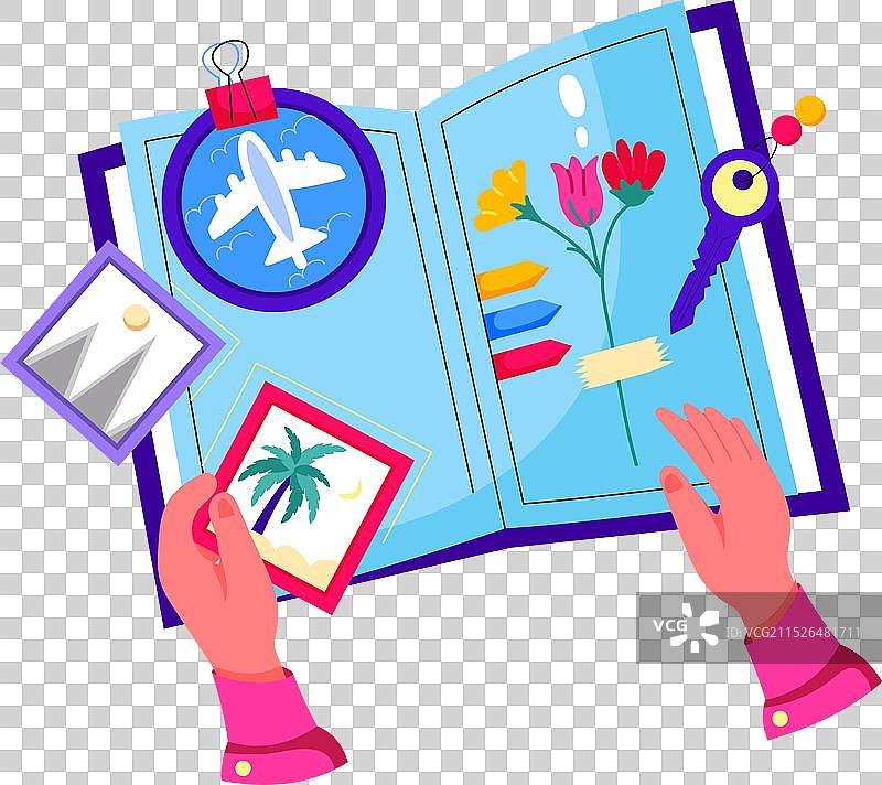 旅行回忆图片素材