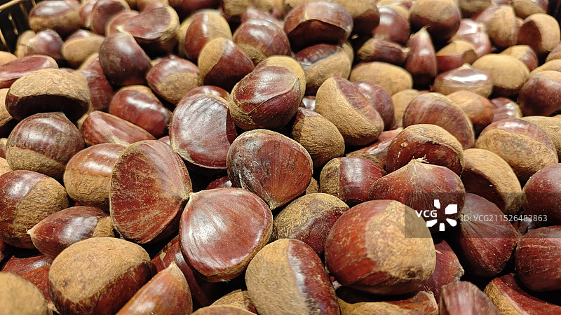 板栗图片素材