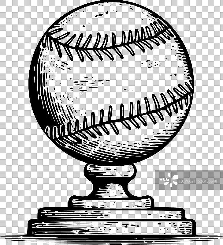 高品质棒球Logo设计（T恤适用）图片素材