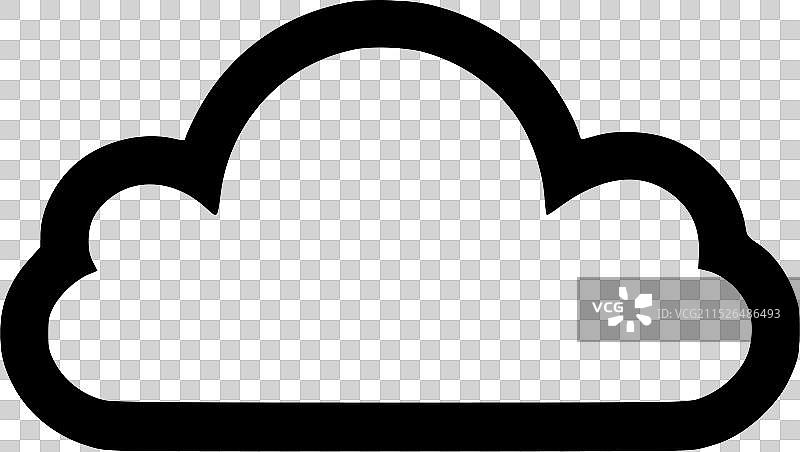 高品质云朵T恤logo图片素材