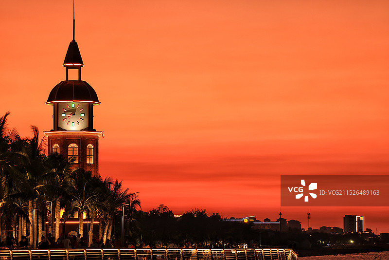 海口假日海滩旅游区图片素材