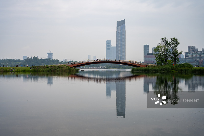 成都兴隆湖图片素材