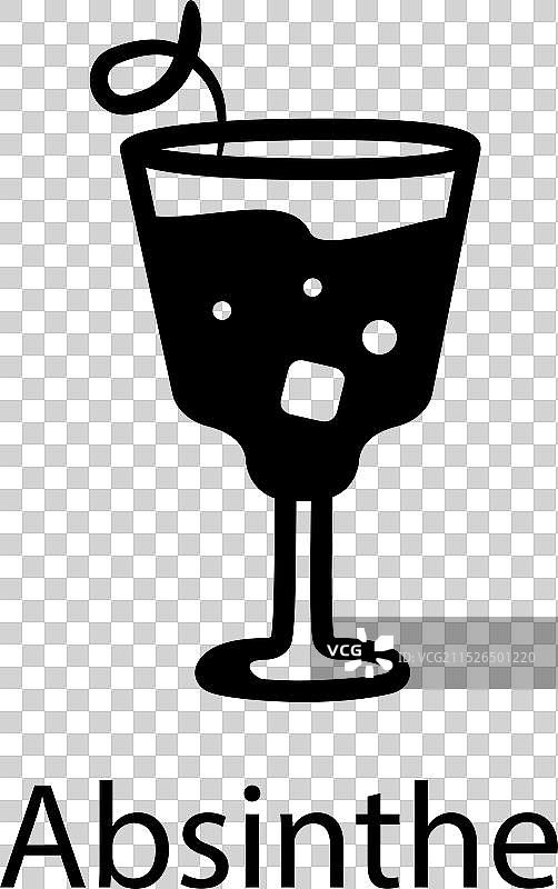 苦艾酒图片素材