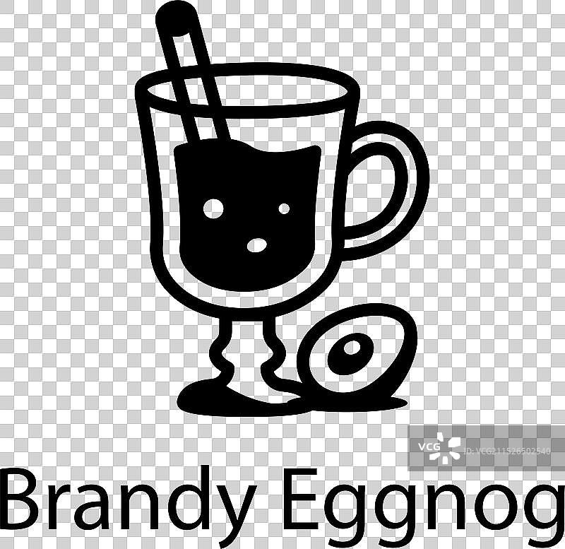 白兰地蛋奶酒图片素材