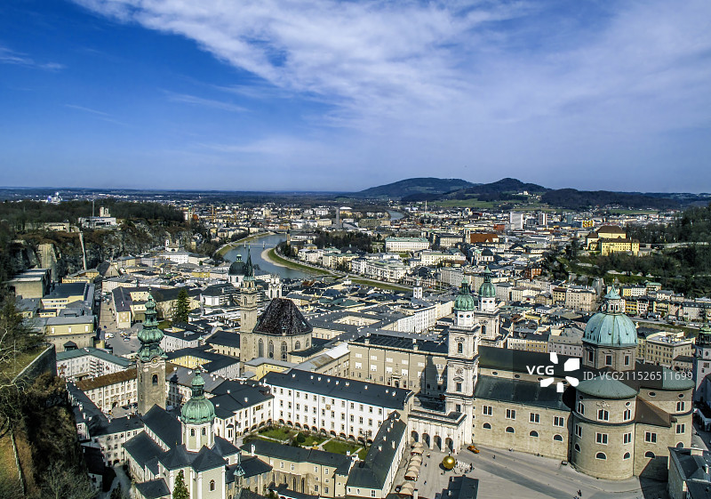 奥地利萨尔茨堡风光图片素材