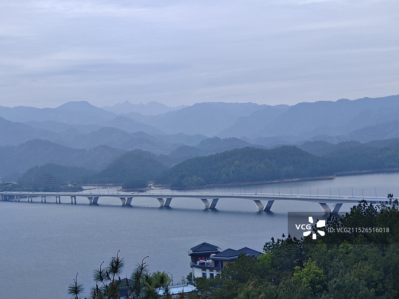 杭州千岛湖森林氧吧图片素材
