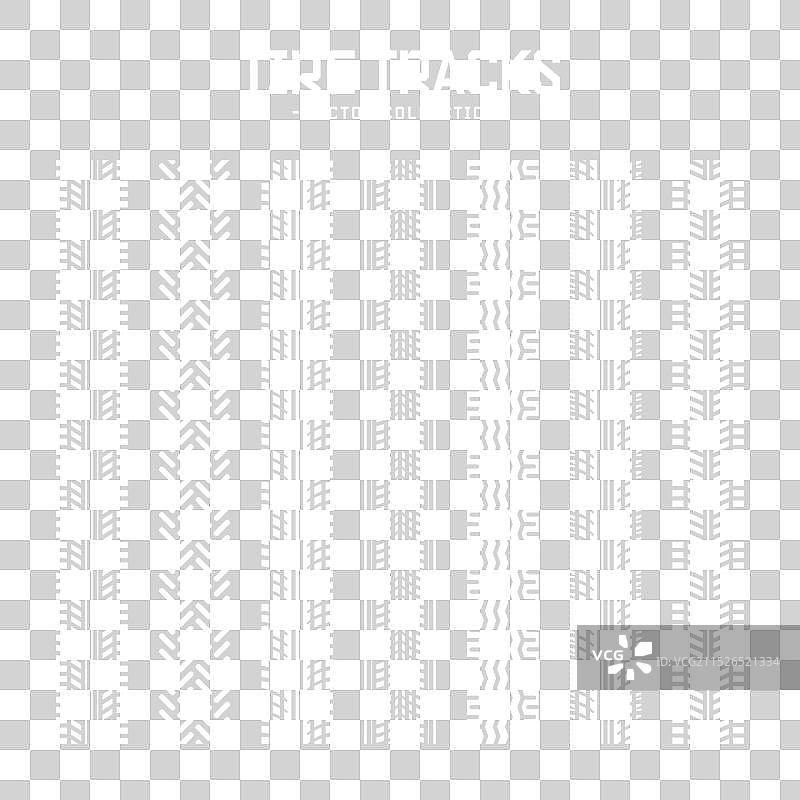 轮胎痕迹车轮制动痕迹卡车或汽车图片素材