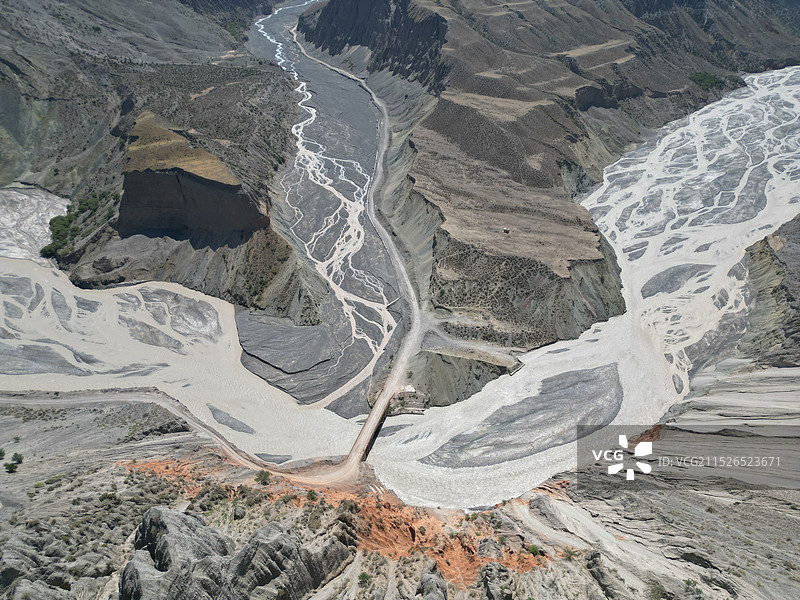 塔城乌沙安集海大峡谷图片素材