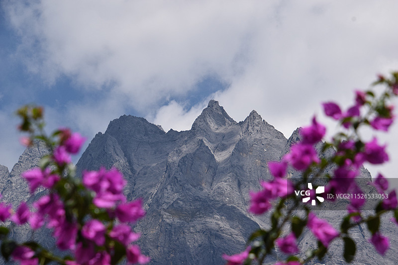香格里拉虎跳峡景区图片素材