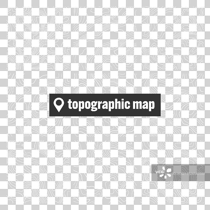 带等高线的地形图图片素材