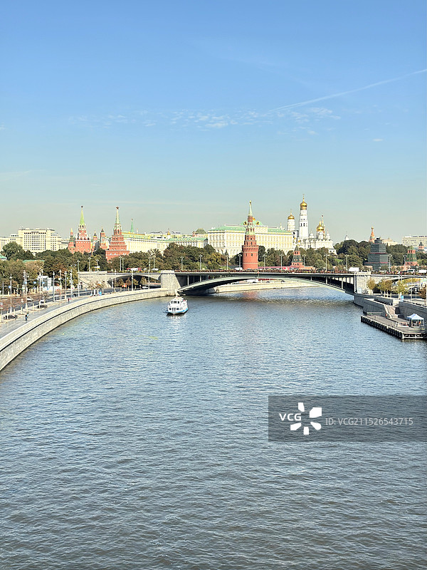 莫斯科河图片素材