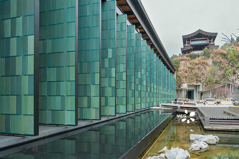 杭州国家版本馆图片素材