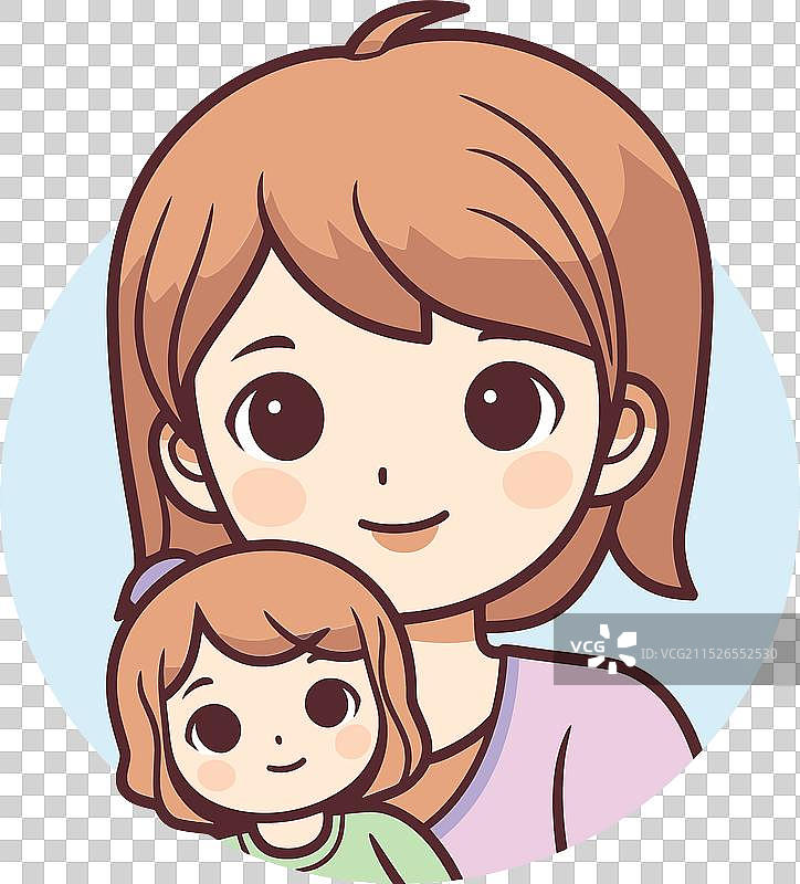 与母亲共度的宁静时光设计，充满母爱图片素材