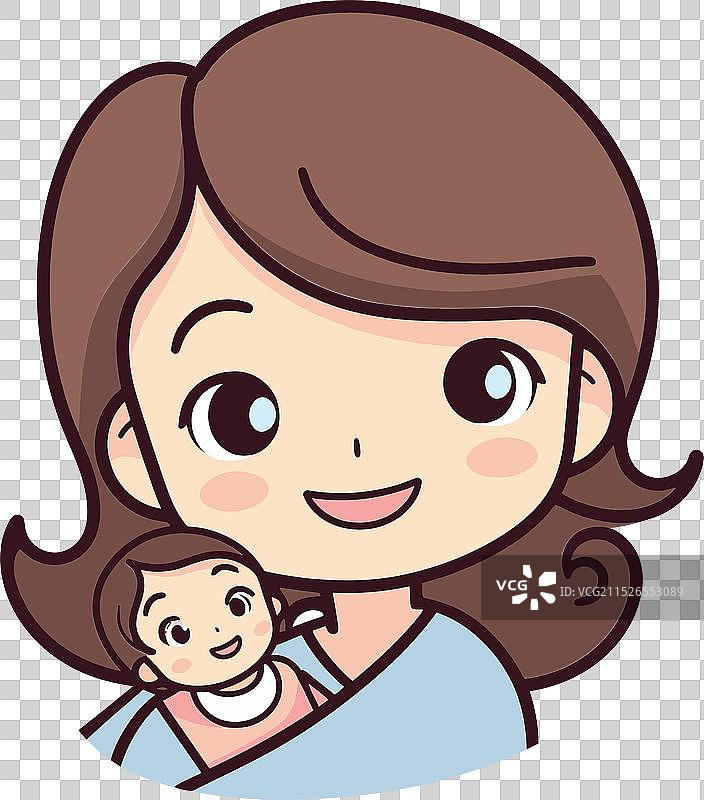 拥抱母爱艺术，呵护妈妈图片素材