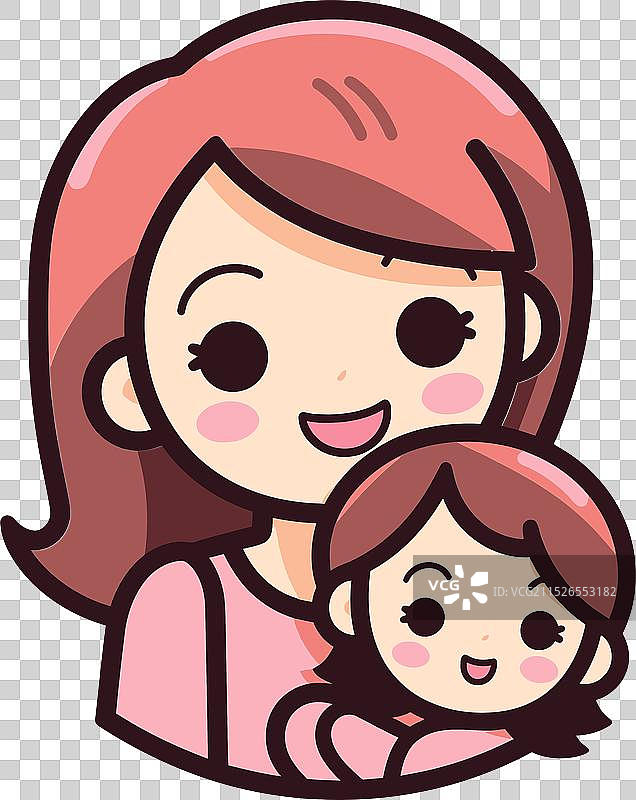 光辉母爱亲和，宁静活力图片素材