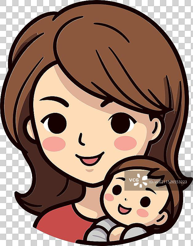 充满母爱的温馨场景图片素材