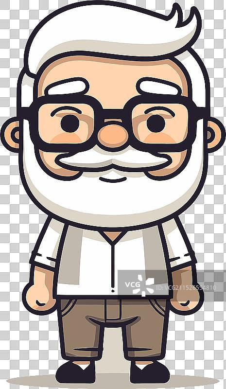 老年人的智慧皱纹特写图片素材