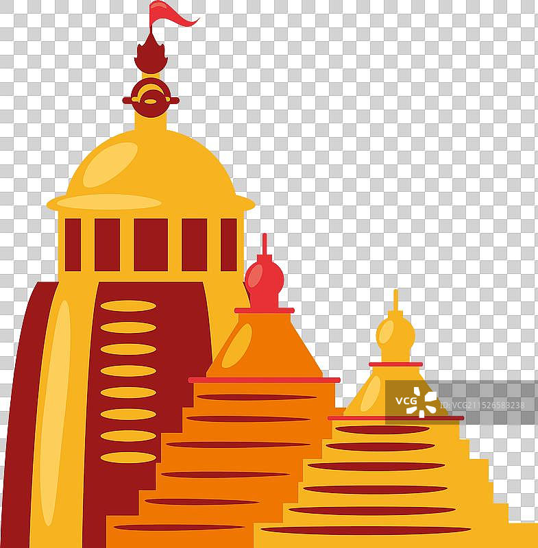 印度普兰巴南寺庙图片素材