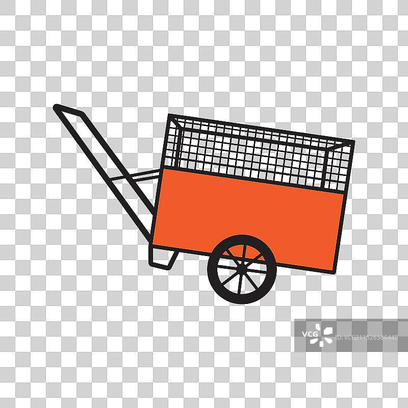 垃圾车图标设计图片素材